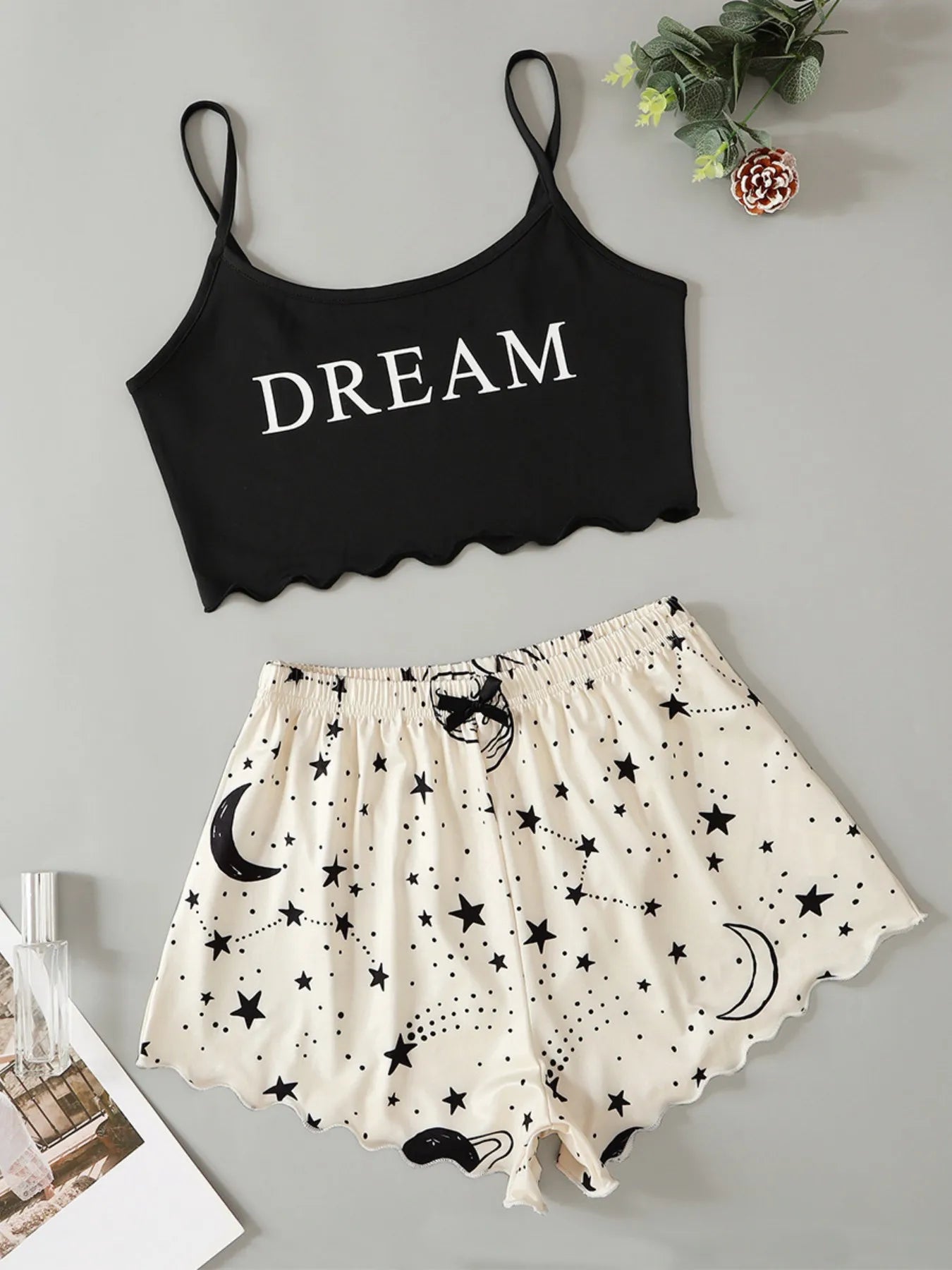 Women'S Pajamas Set Sexy Lingerie Leopard Print Sling Sleepwear V-Neck Sleeveless Top and Shorts Sets Pyjamas Homewear